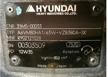 Motore di viaggio dell'escavatore della ruota per Hyundai R55W-3 R55W-7 31M5-00031
