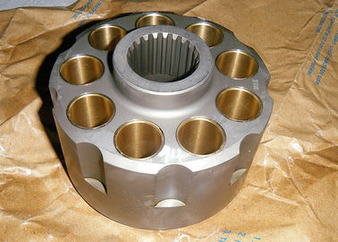 Blocco cilindri idraulico delle parti HPK055K dell'escavatore, piatto della valvola, scarpa ZX110 ZX120 del pistone