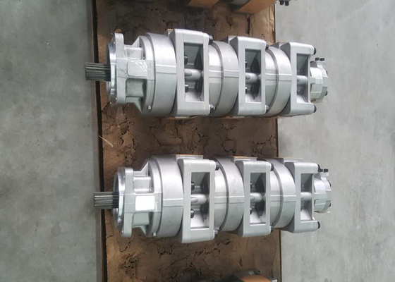 Pompa idraulica della trasmissione 705-58-46000 della pompa a ingranaggi del cariore della ruota WA600-1 705-58-46001
