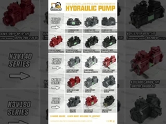 Pompa idraulica per escavatore Hitachi zx120-6