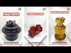 Ricambi escavatori Belparts pompa idraulica principale motore di traslazione riduttore