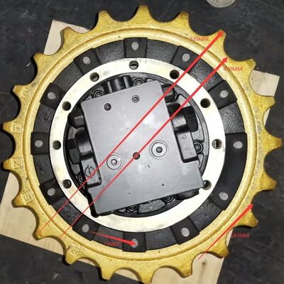 EX75UR EX75UR-3 Final Drive per Hitach Ricambi per escavatori 9118299 Assemblaggio di motori di viaggio Mercato di ricambio