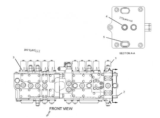 SBS120 59195 2726955 1626176 320D, 320D FM, 320D FM RR, 320D GC, 320D L, 320D LN, 320D LRR, 320D RR,PUMPA HIDRAULICA Senza cambio