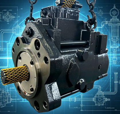 K3V280SH184L-0E02 EC950E Pompa principale idraulica 16T Corto albero a spina corrispondente scavatore Assemblaggio pompa principale Rimpiazzo del mercato posteriore