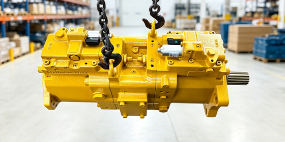 K7V160DTP1Y7R-1E05 326GC 330GC E326GC E330GC Pompa idraulica principale 17T Spline Standard americano per l'assemblaggio di pompe a pistoni per escavatori